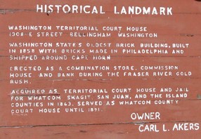 Photo of Historical Landmark Designation Sign